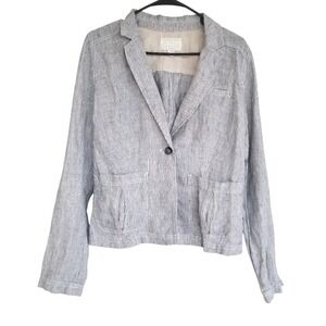 CASLON Linen‎ Striped Blazer